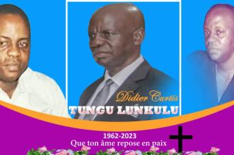 LES OBSEQUES DE DIDIER CURTIS TUNGU LUNKULU  